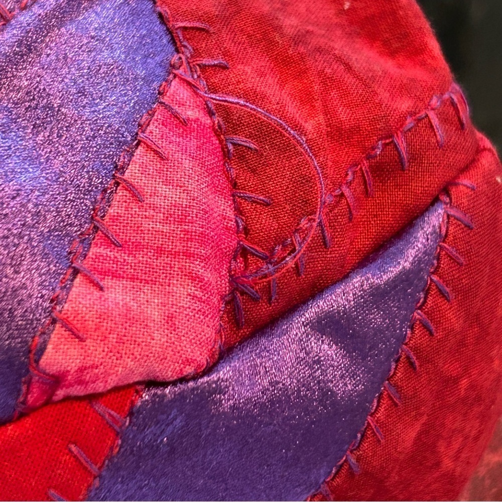 Homemade Quilted Patchwork Bohemian Festival Bucket Hat Size Small - Picture 12 of 13